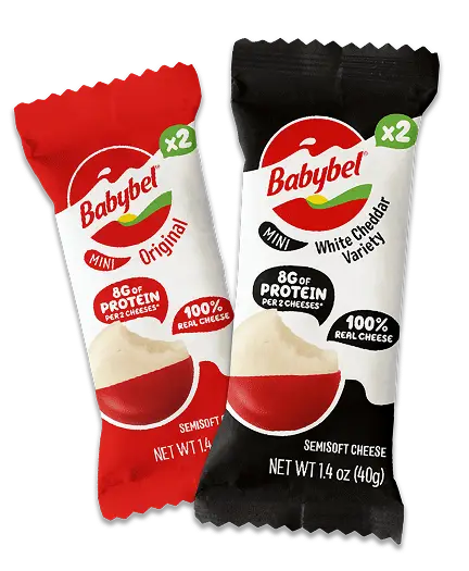 Dank Koehler NexPlus&reg; Seal Pure bekommt Mini Babybel 2 Go eine Mono-Papierverpackung.